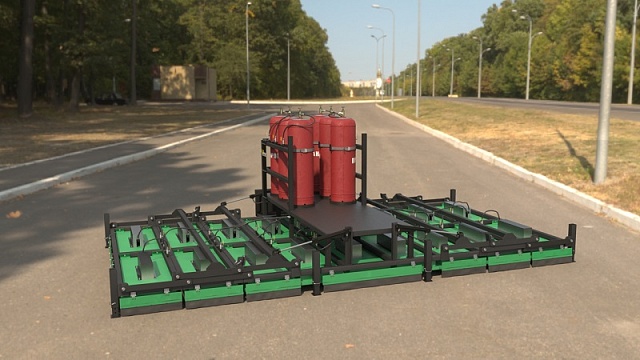 Навесная установка инфракрасного нагрева  ИКН SG-500-JPVT(H)